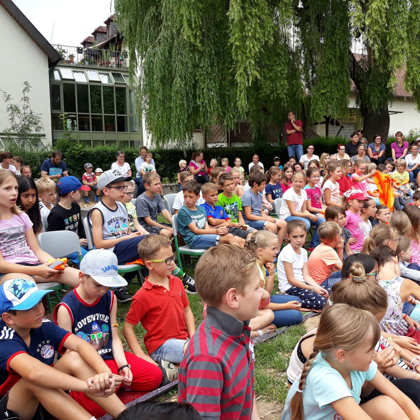 Schulfest im Grünen am 15. Juni 2018