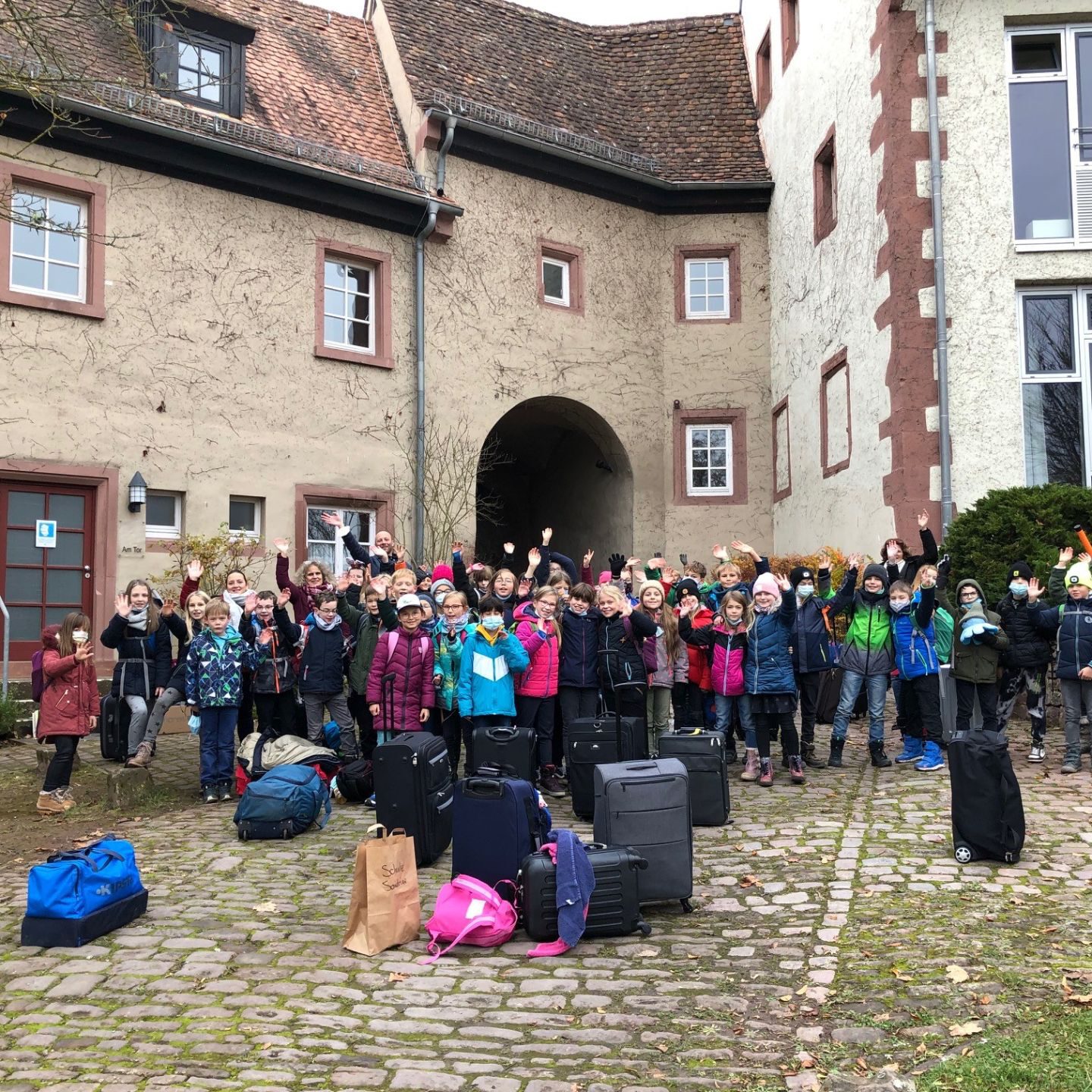 Schullandheimaufenthalt auf Burg Rothenfels