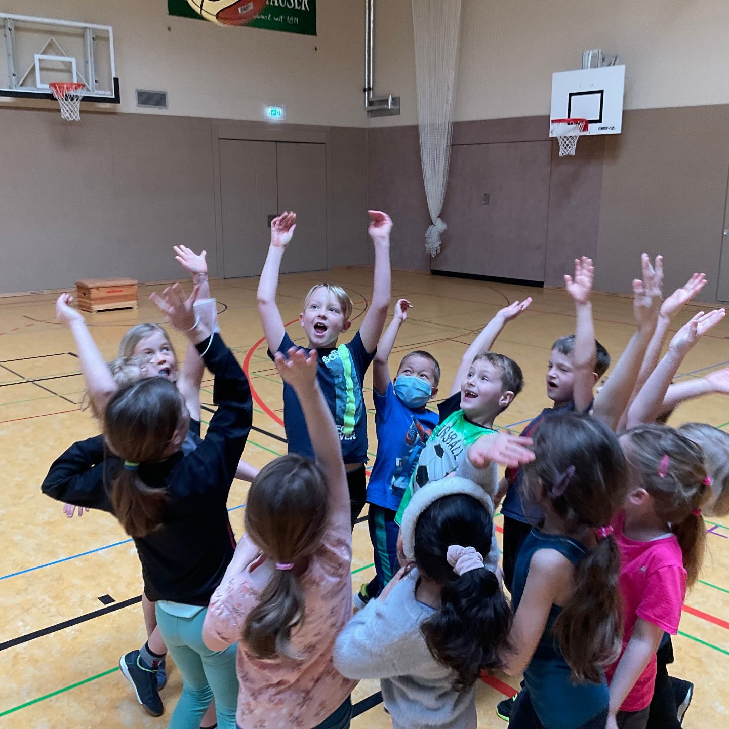 Basketball bei den Kleinen ganz groß