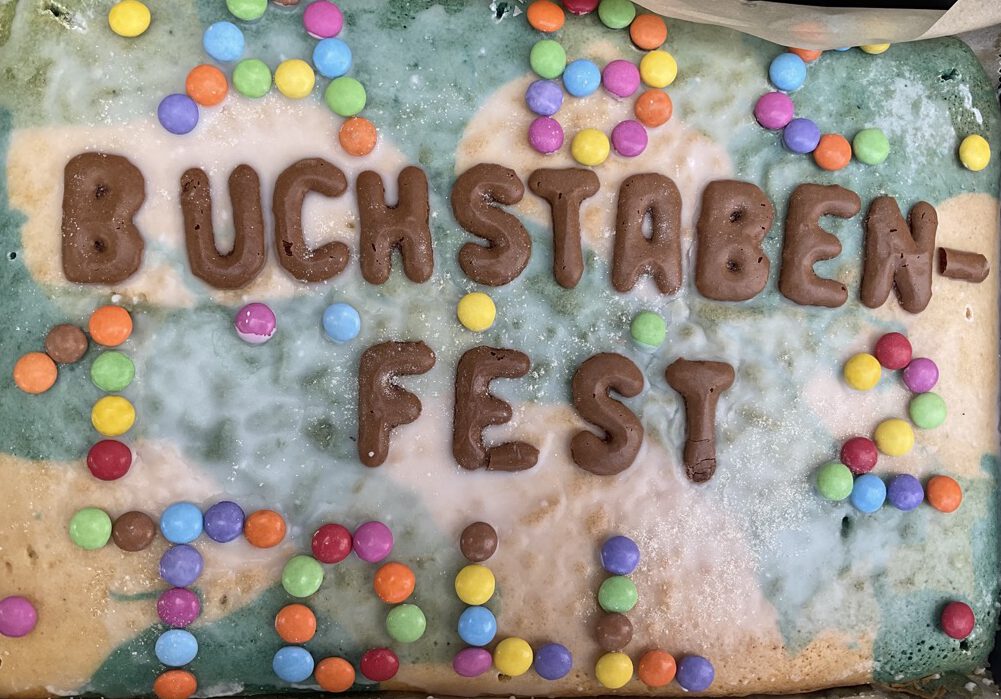 Buchstabenfest in der Eingangsstufe